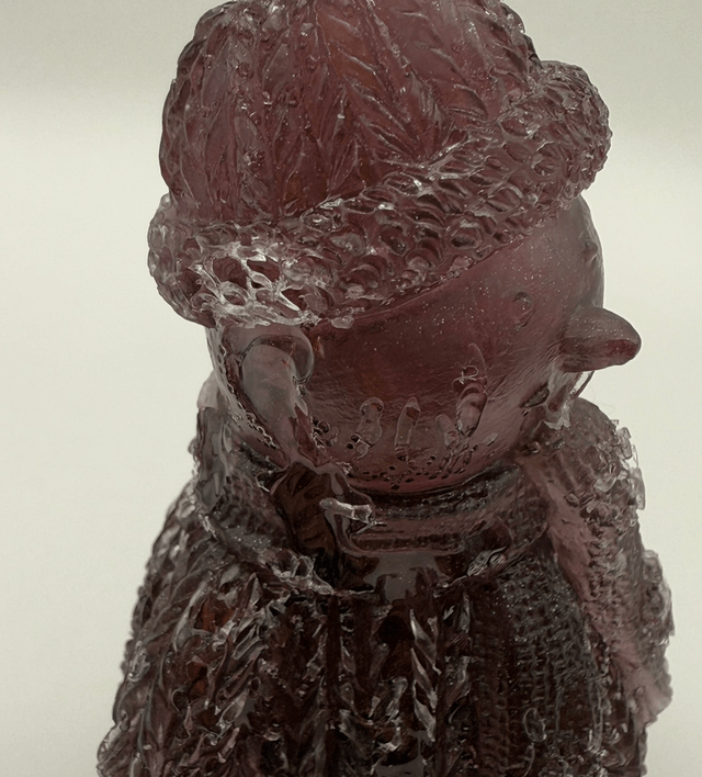 Bonhomme de neige en résine