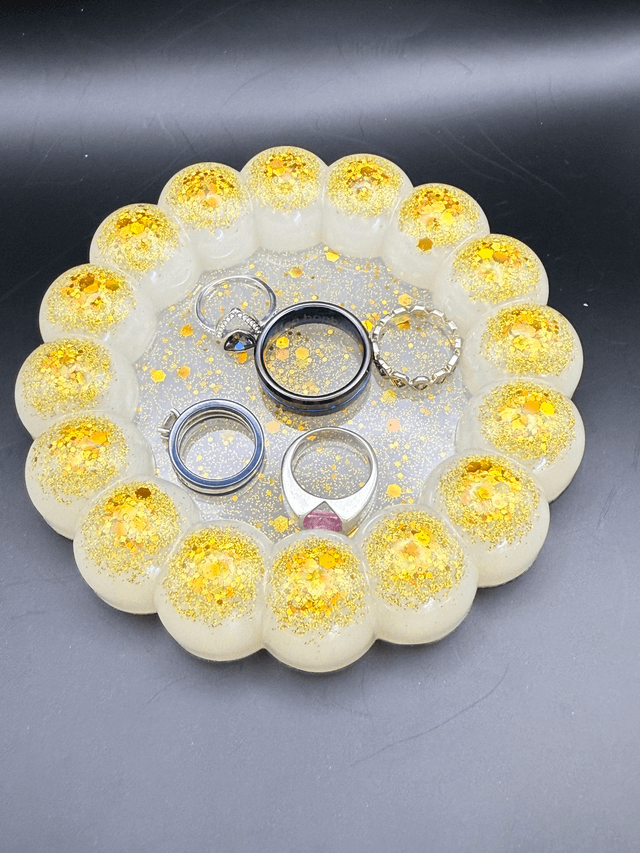 Vide poche bulles en résine