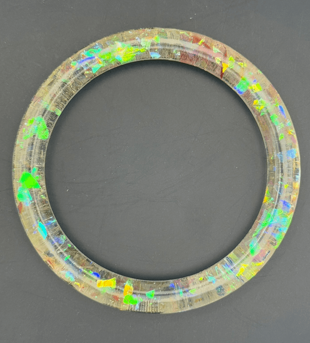 Bracelet jonc en résine 