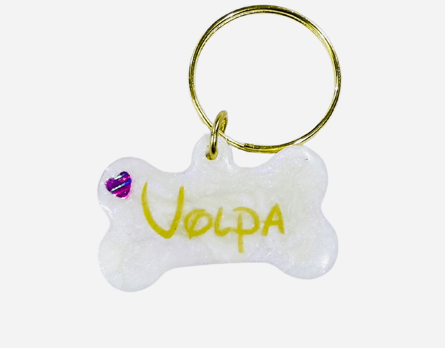 Médaille pour chien personnalisable en résine 