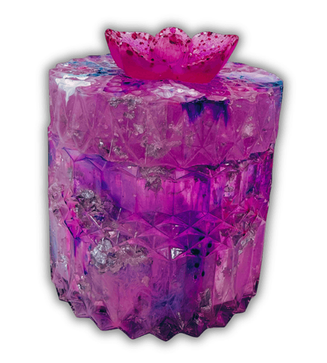 Boîte à bijoux orchidée 